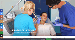 Desktop Screenshot of lasercollege.org