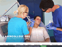 Tablet Screenshot of lasercollege.org